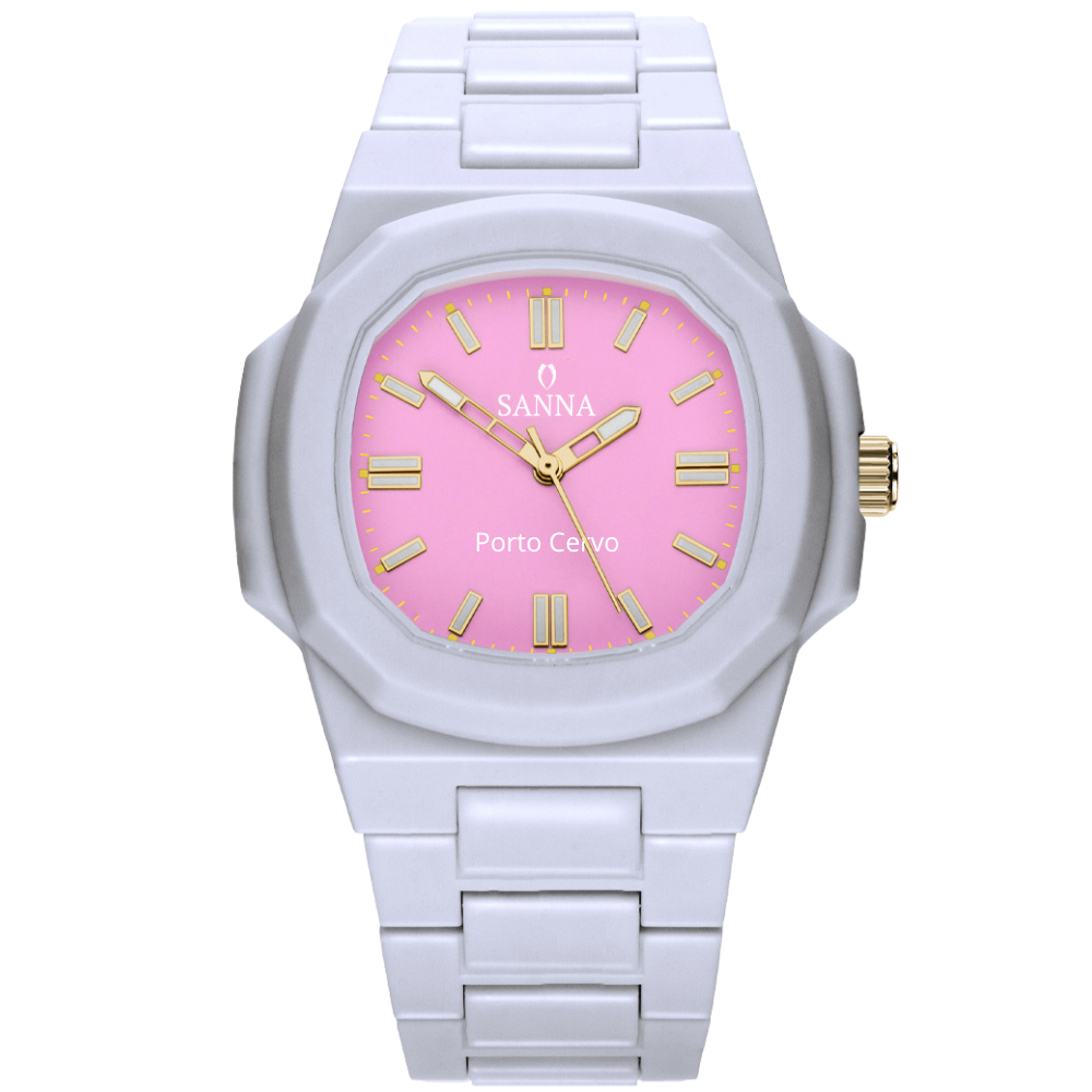 Porto Cervo L511-BI-RO Pink Dial