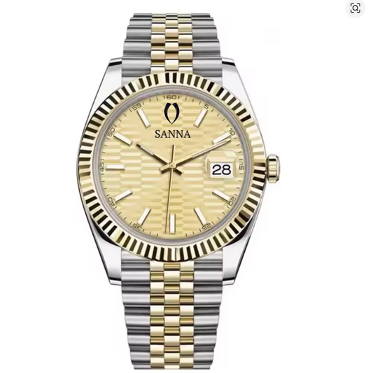 Portofino LB1157 Bcolor 41mm 18k white Gold laminated jubilee