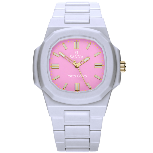 Porto Cervo L511-BI-RO Pink Dial