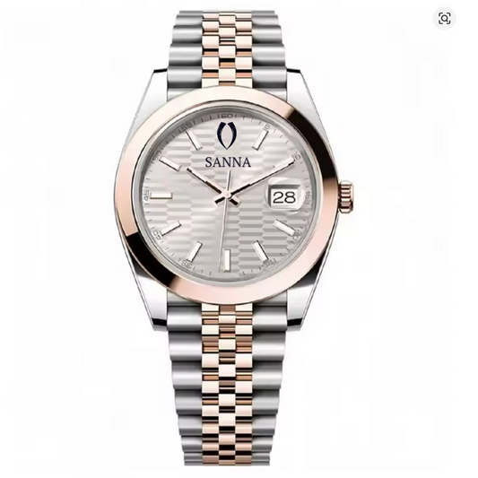 Portofino LB1157 Bcolor 41mm 18k white Gold laminated jubilee