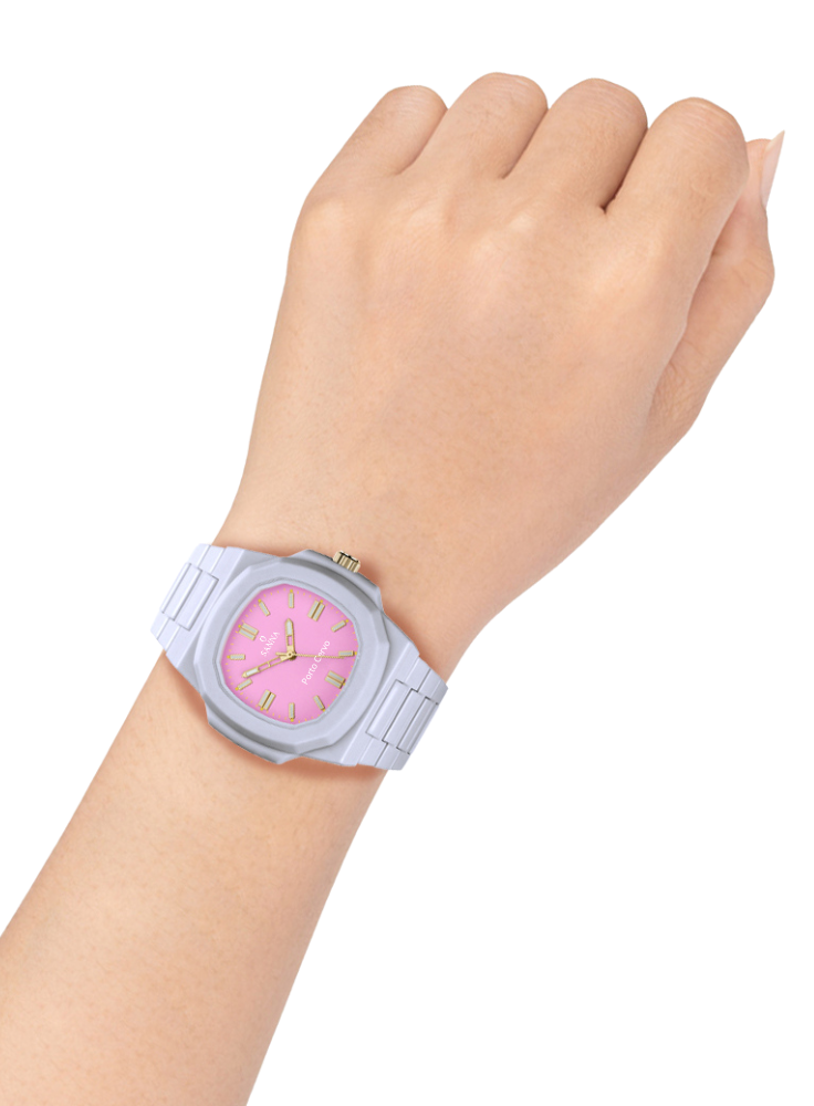 Porto Cervo L511-BI-RO Pink Dial