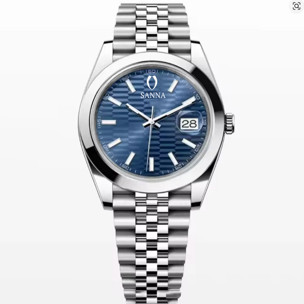 Portofino LB1156 41mm 18k white Gold laminated jubilee