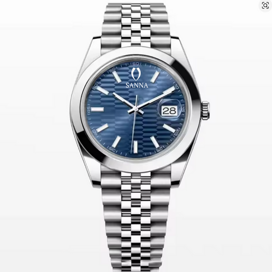 Portofino LB1156 41mm 18k white Gold laminated jubilee